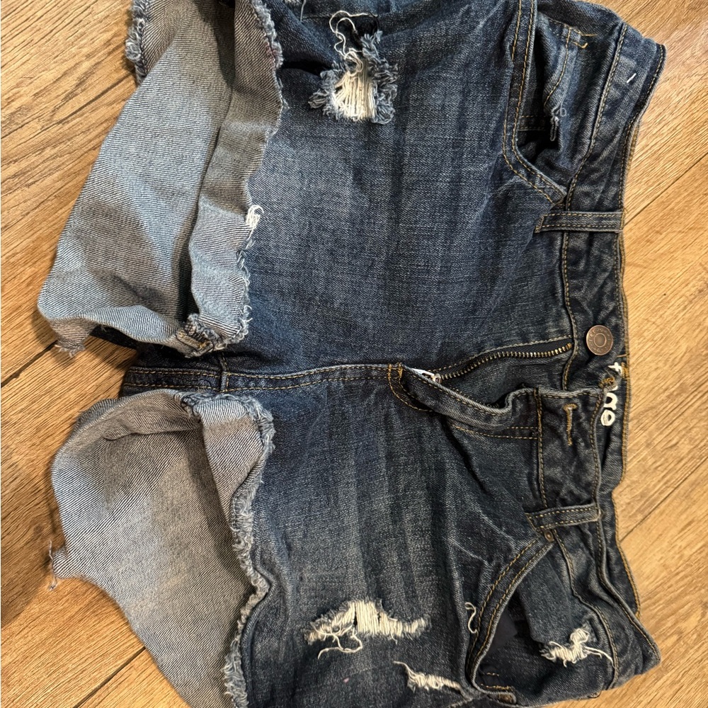 Charlotte Russe Blue Distressed Jeans with Vintage Aesthetic
